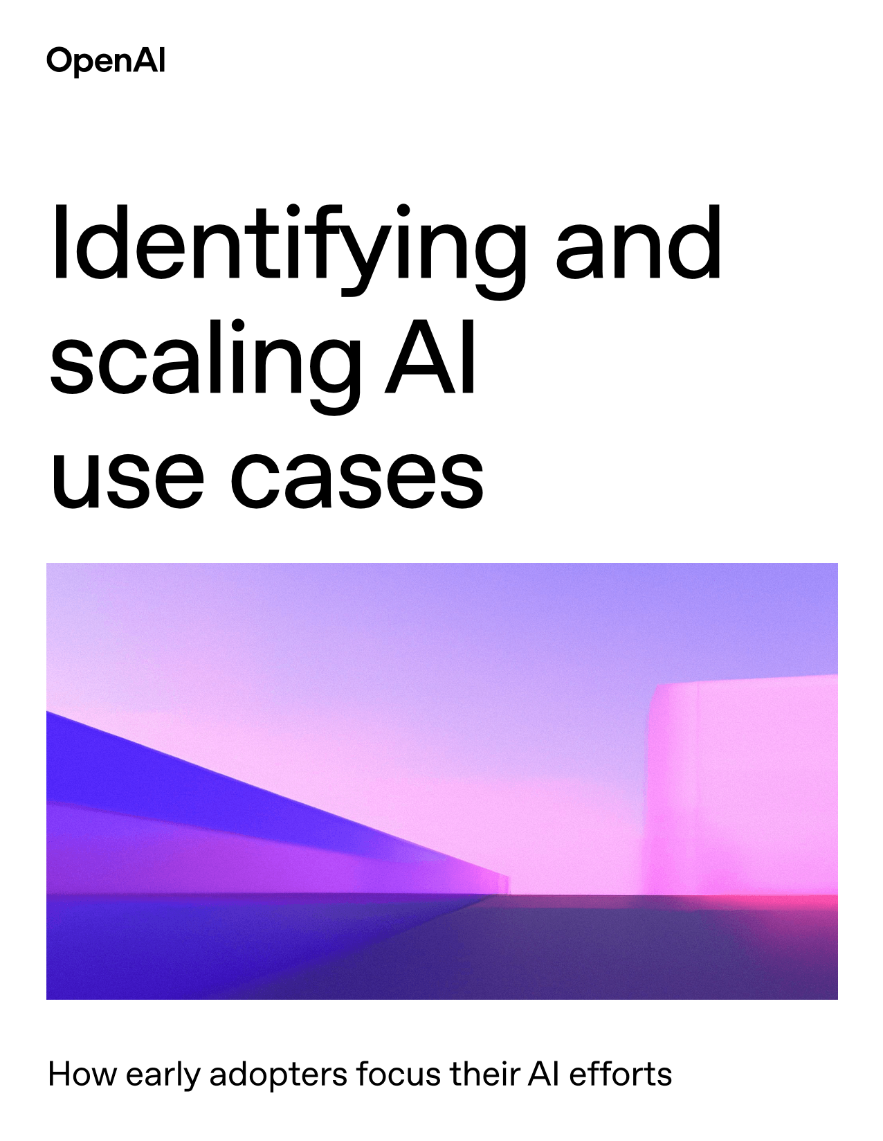 Cover of Identifying and Scaling AI Use Cases
